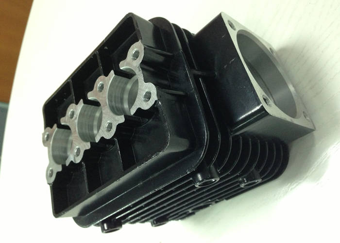 Aluminum hydraulic housing 6